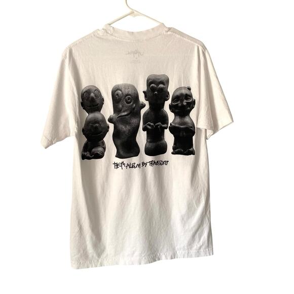 Travis Scott Utopia B1 White T-shirt size medium - Picture 2 of 5